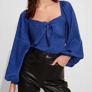 Express satin top